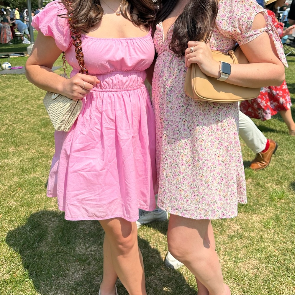 Puff sleeve skort dress from Hollister